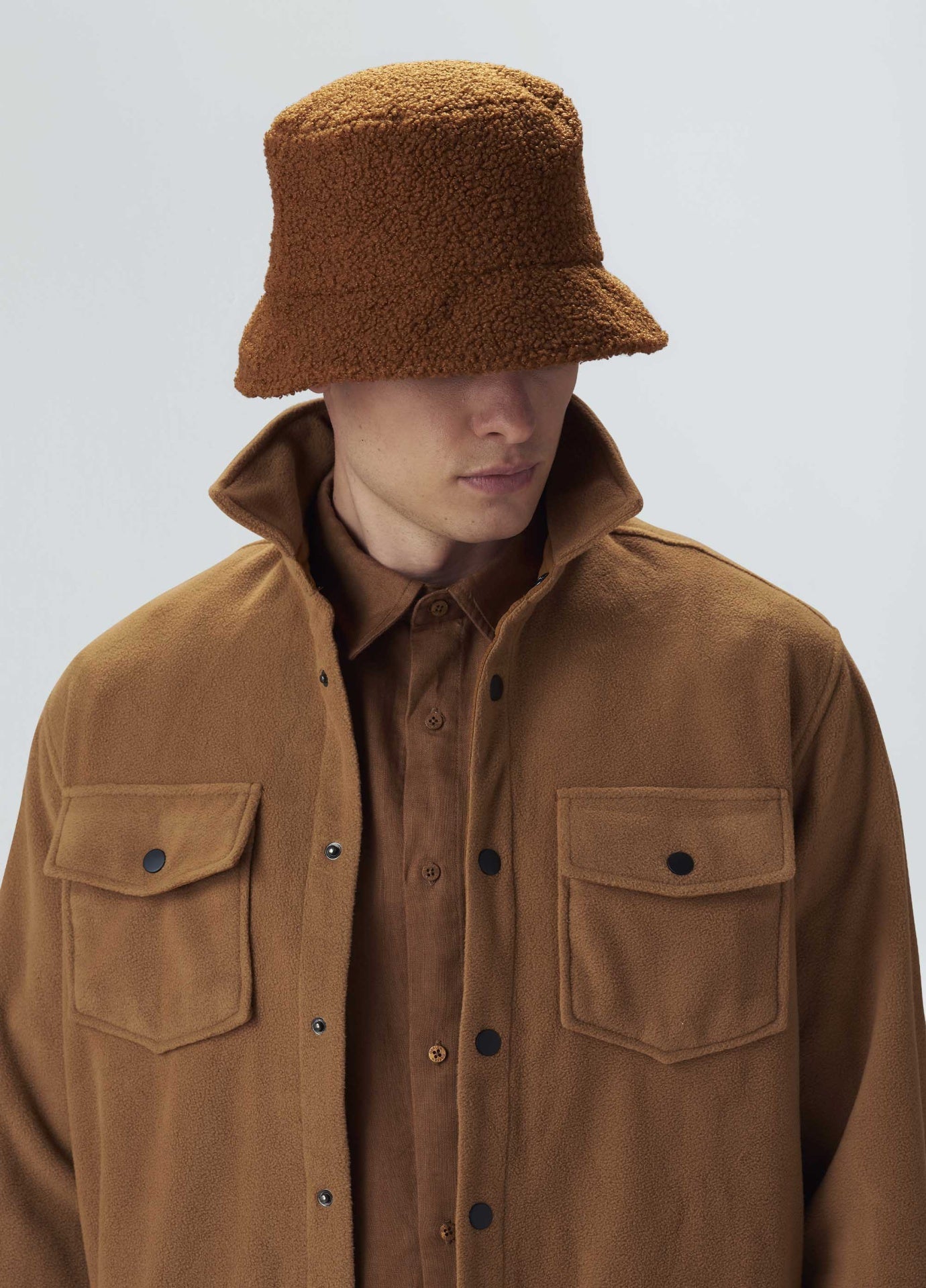 Men’s Fleece Shirt Jacket Trkk Osklen