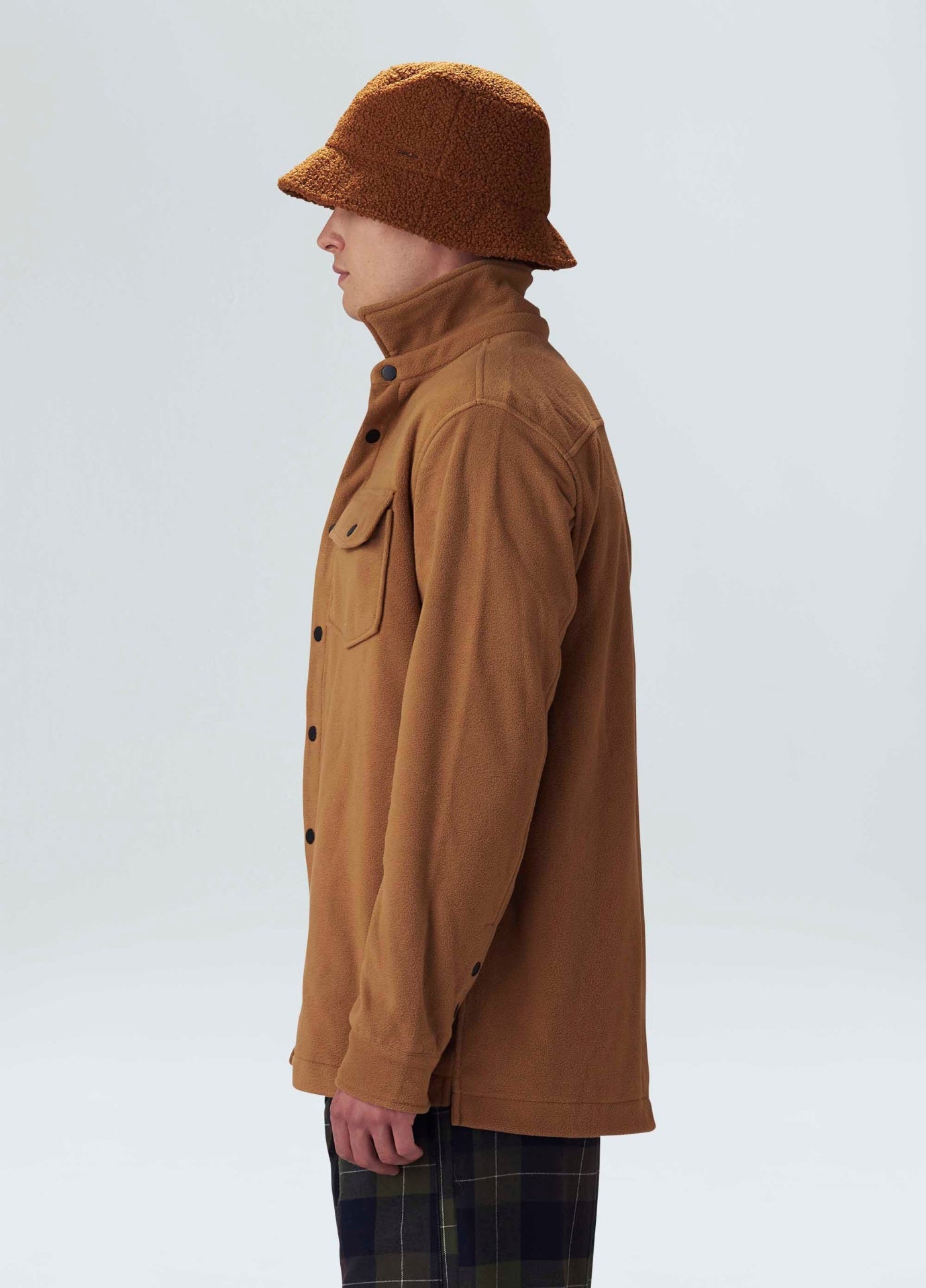 Men’s Fleece Shirt Jacket Trkk Osklen