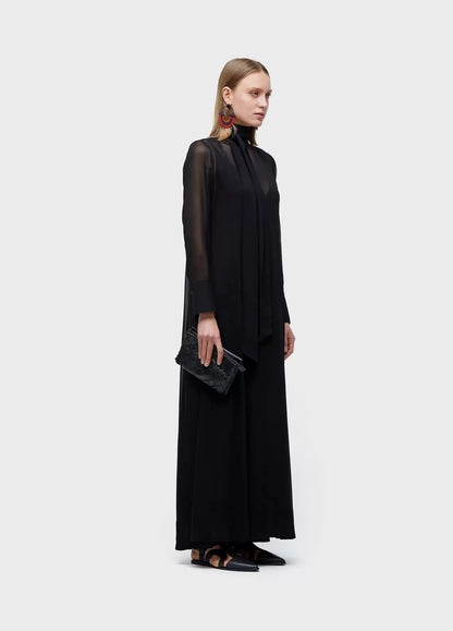 Vestido Longo Gola Osklen