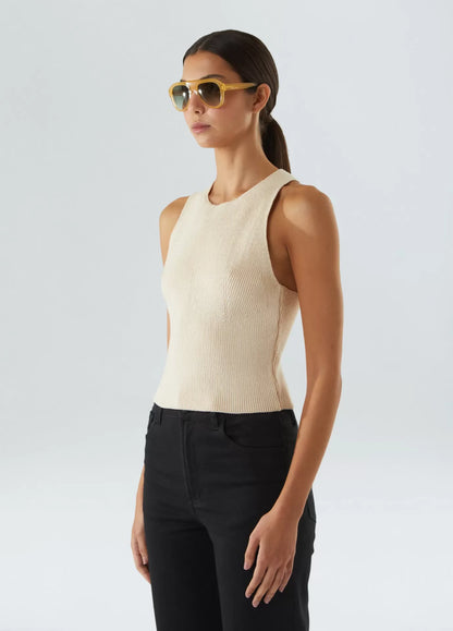 Top Nadador Tricot Rib Osklen