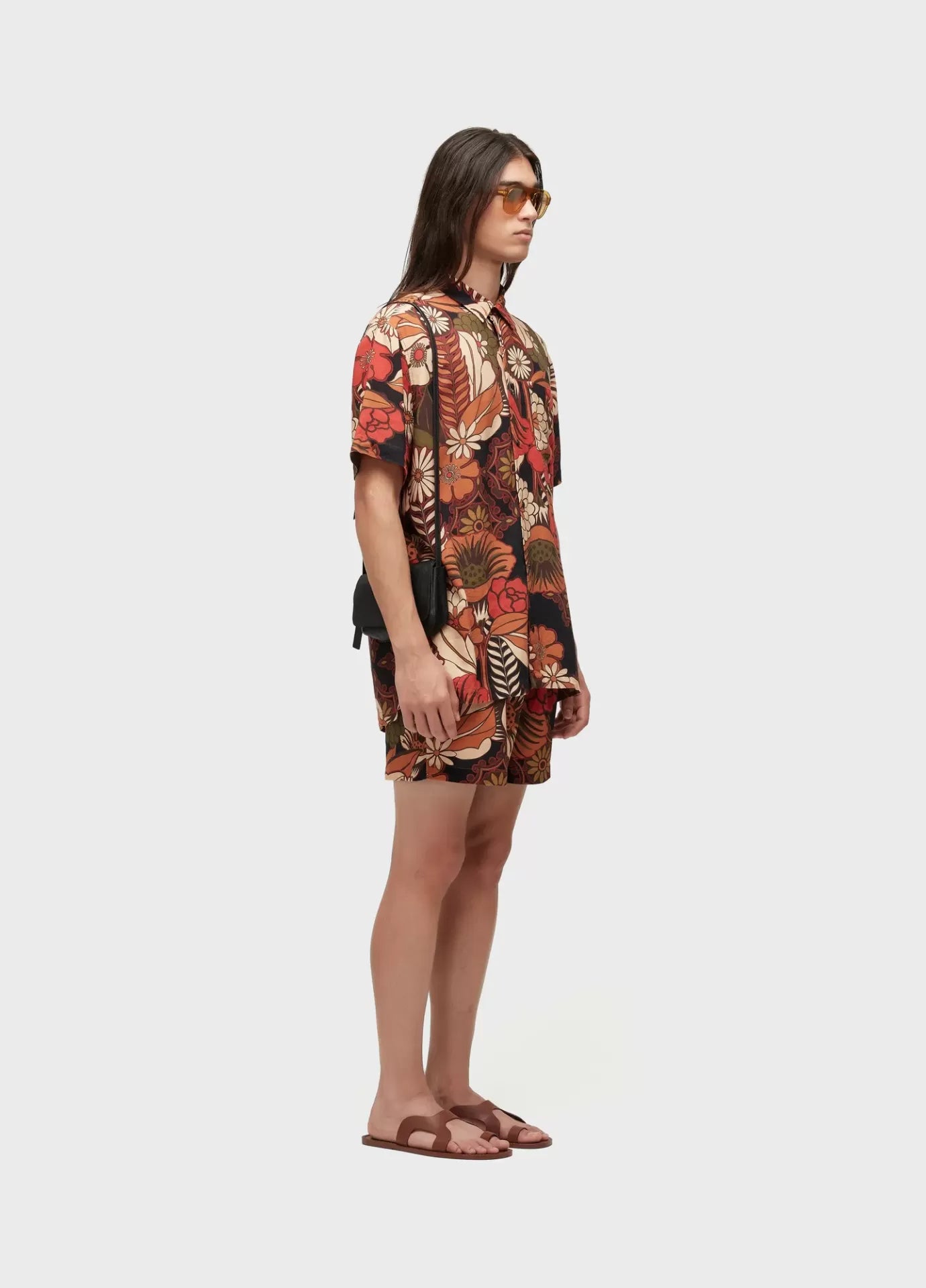 Camisa Garden Dark Osklen