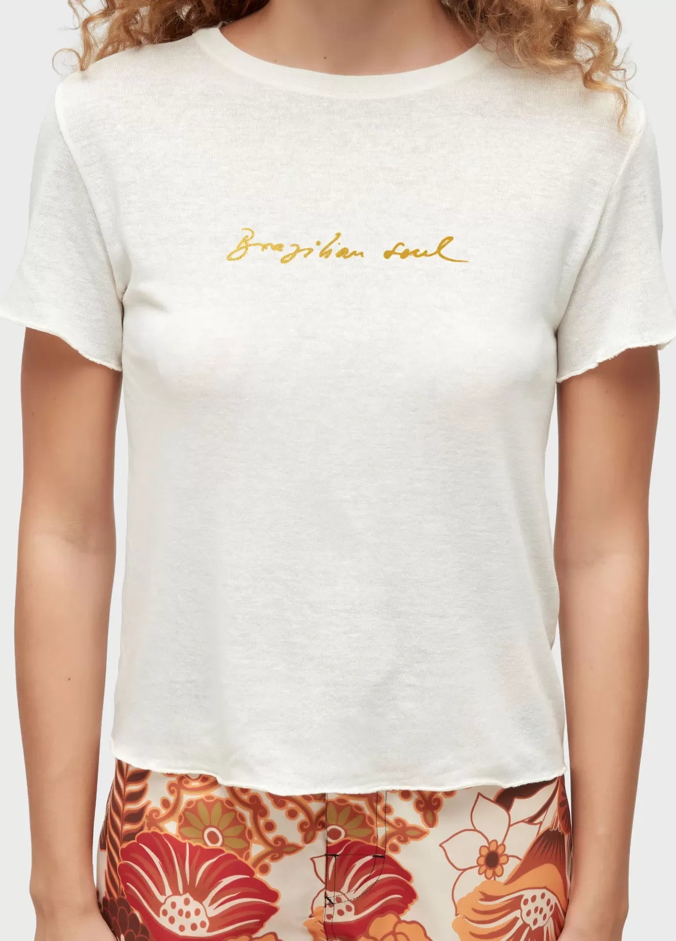 T-shirt Brazilian Soul Gold Osklen