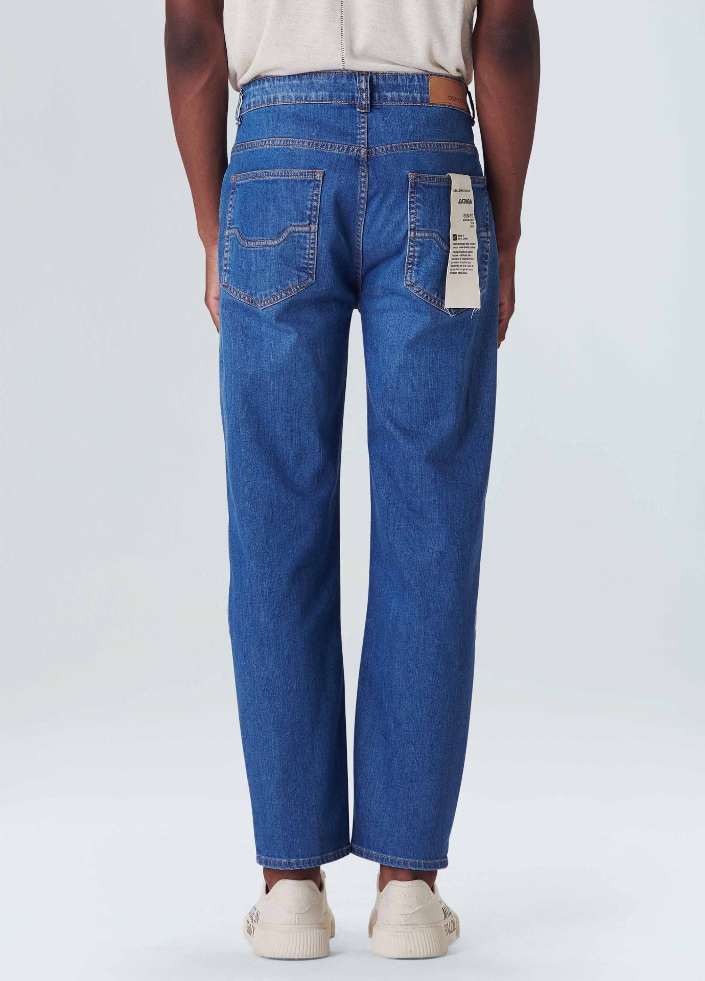 Calca Jeans Joatinga Mid Blue Osklen