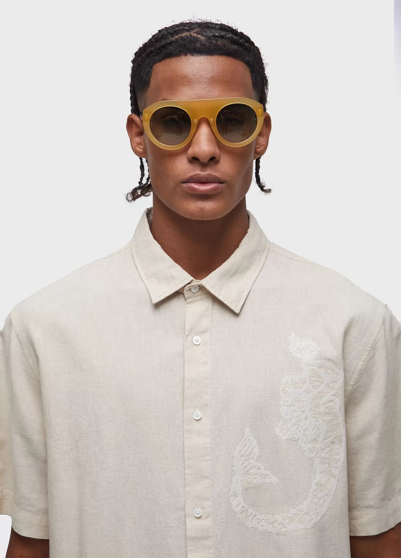 Camisa Bordado Sereia Osklen