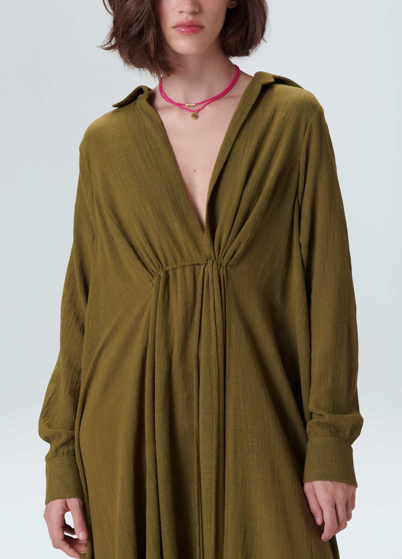 Vestido Chemise Longo Osklen