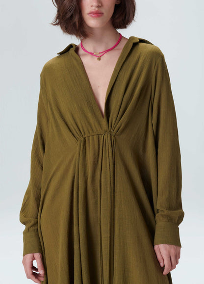 Vestido Chemise Longo Osklen