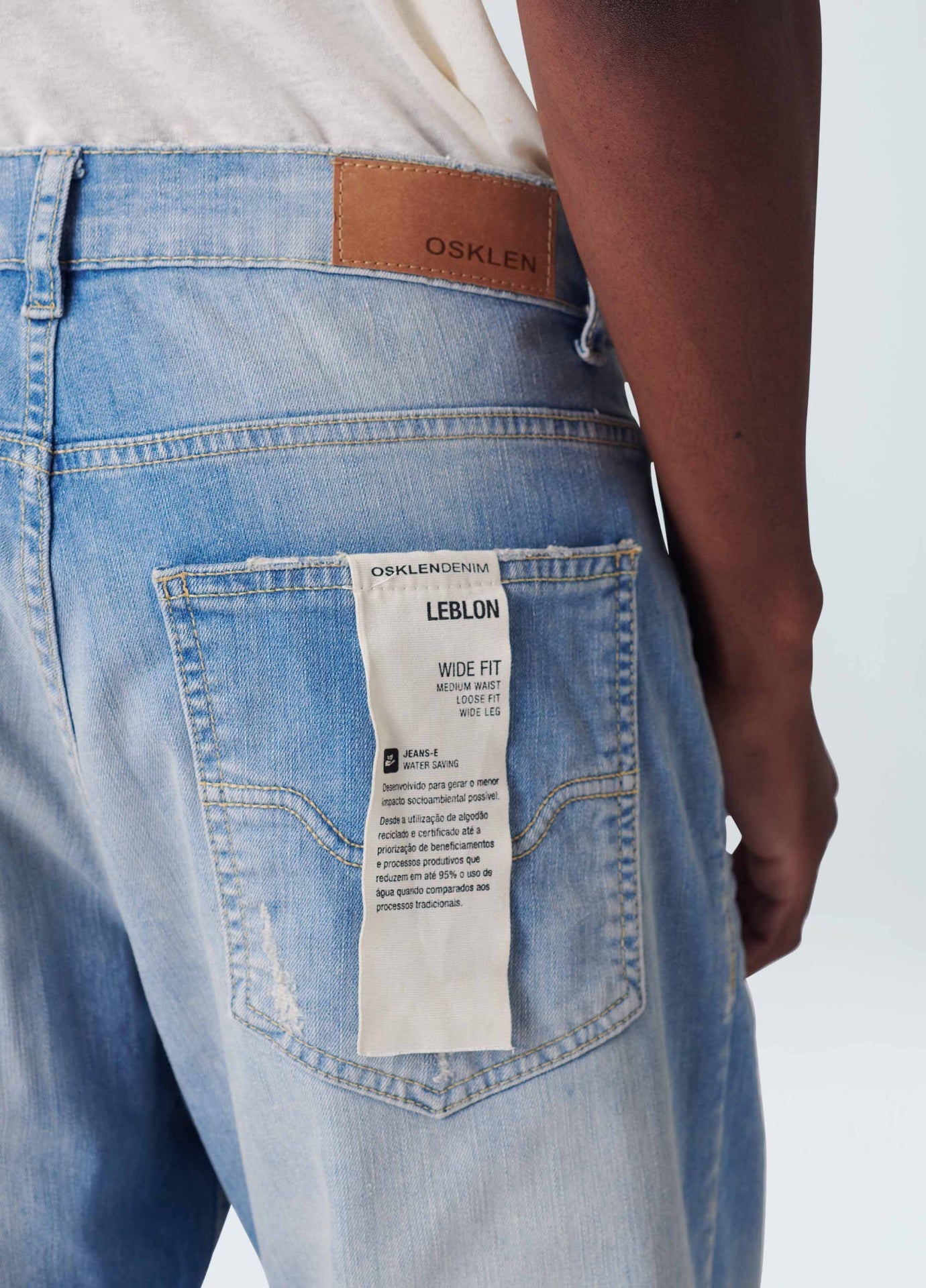 Calcas Jeans Leblon Cut Vntg Dig Osklen