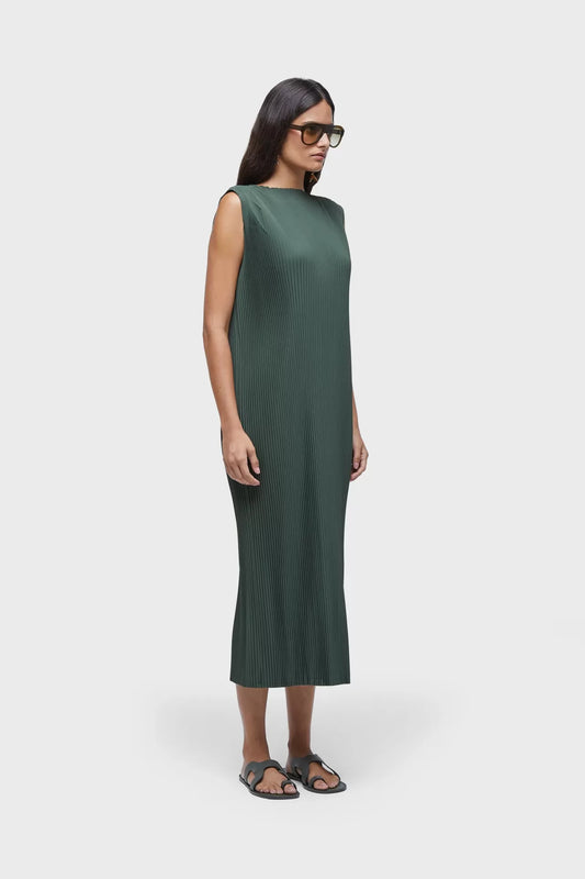 Vestido Plissado Long Osklen