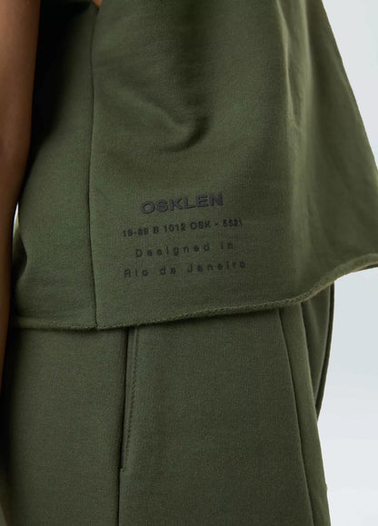 Sleeveless Fem Moletom Forest Osklen