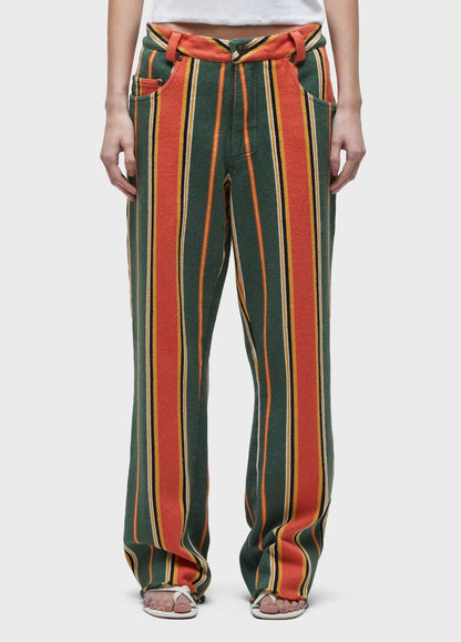 Calça Cotton Stripes Atelier Osken