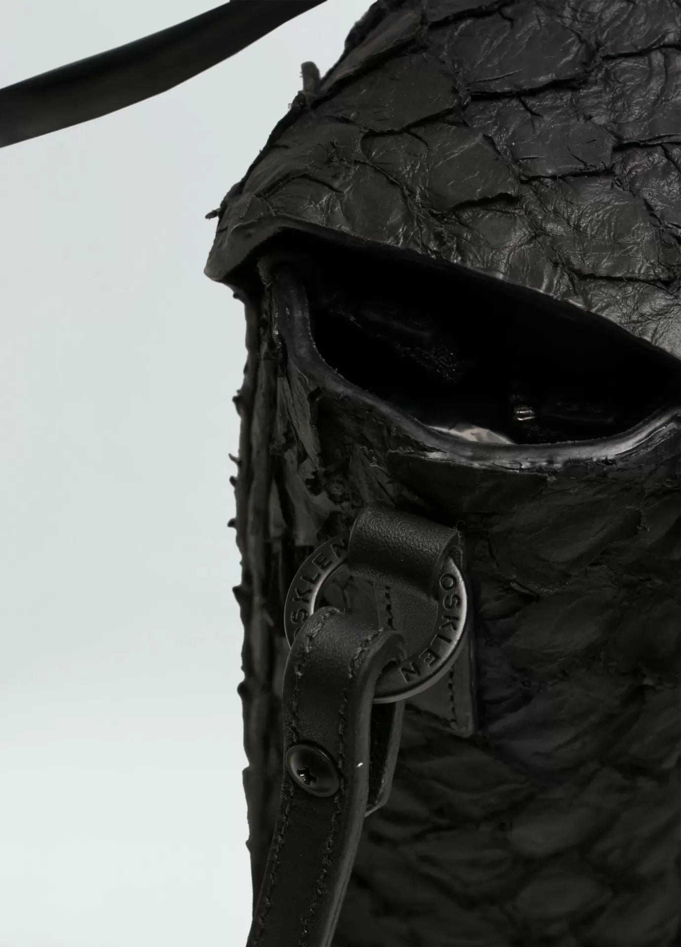 Bolsa Osklen Pirarucu Flap Shoulder
