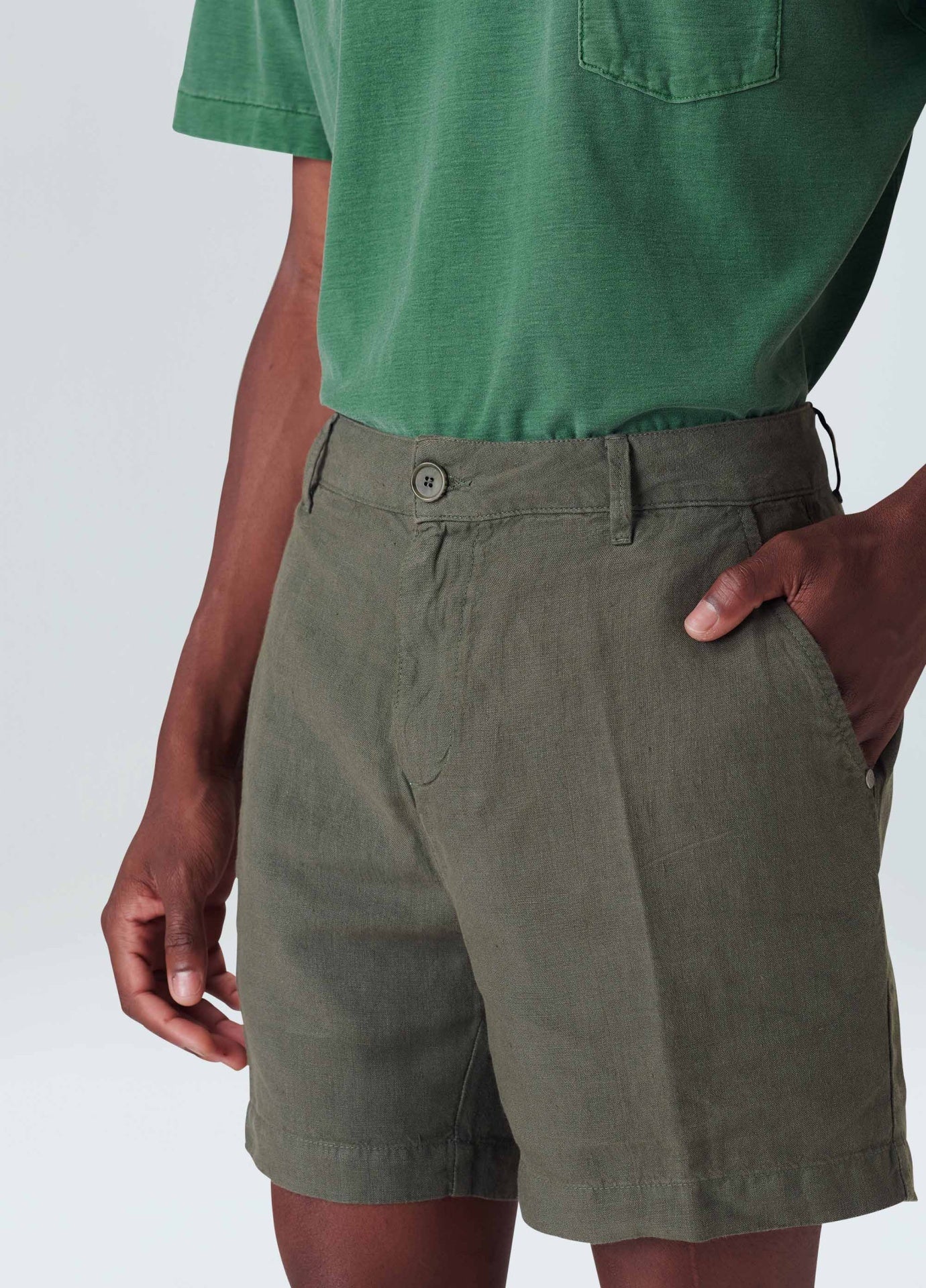 Bermuda alfaiataria pure linen Osklen