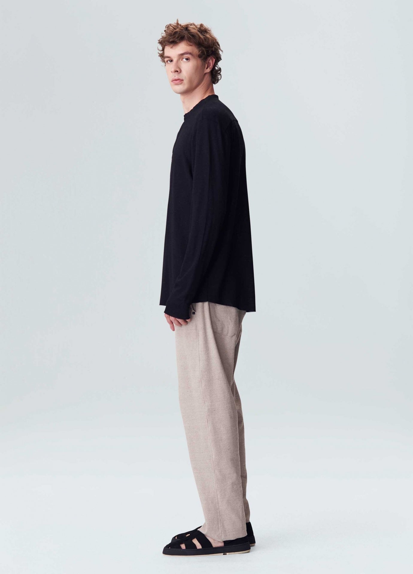 Bata Visual Linen Yoke Osklen