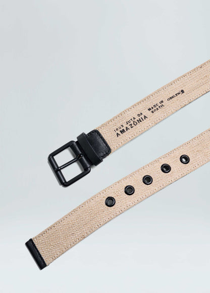 Cinto juta eco Osklen E-Leather
