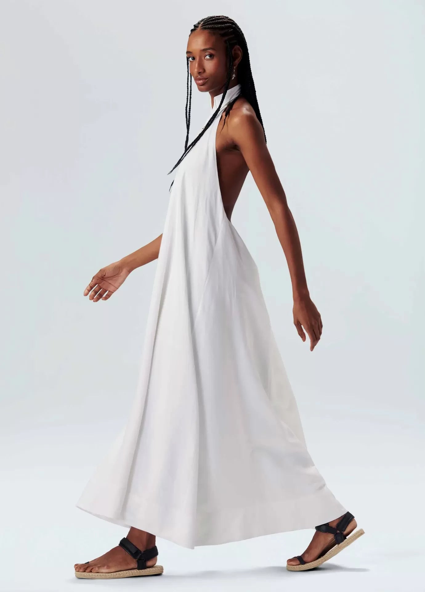 Vestido Gola Longo Osklen