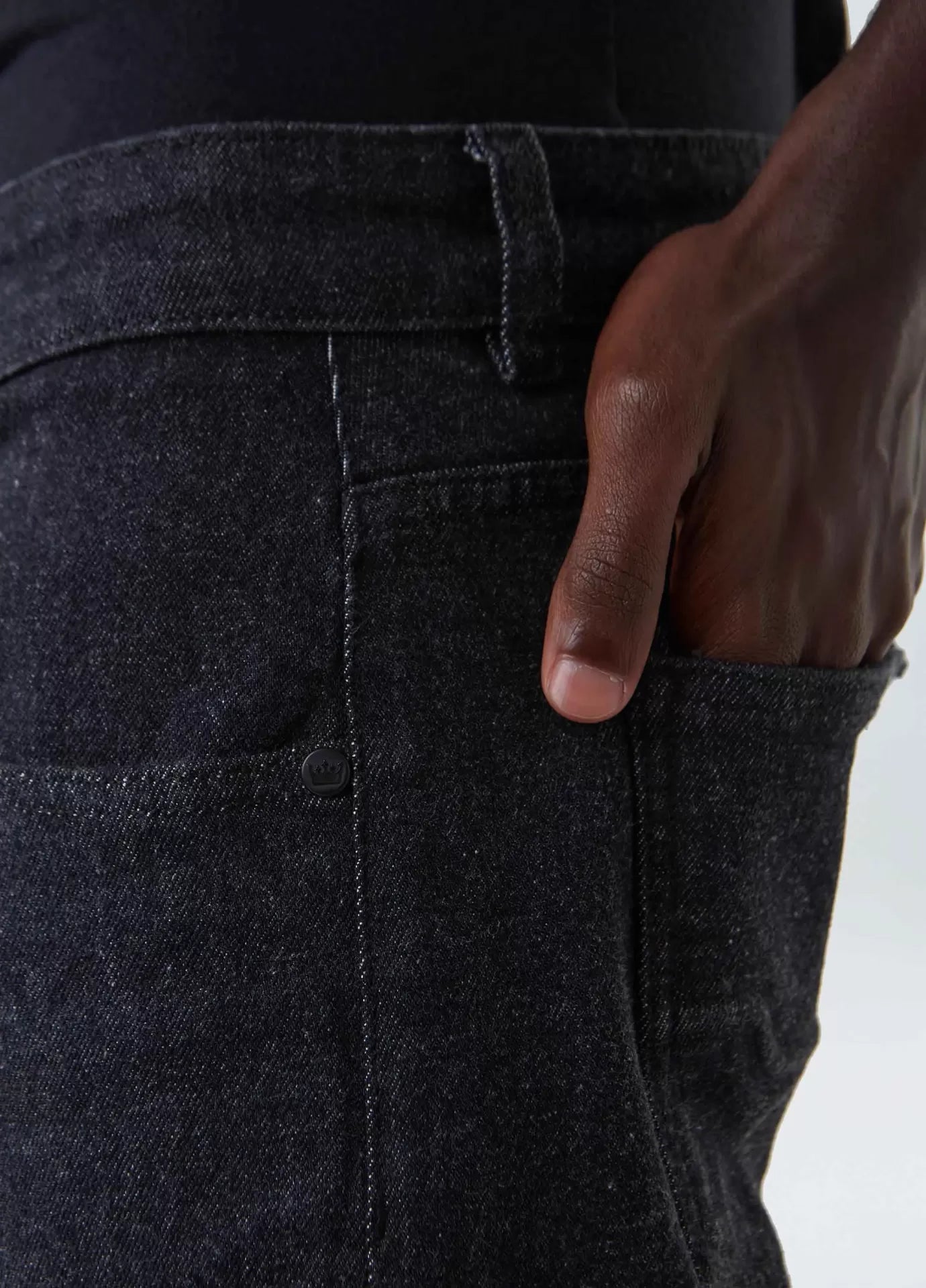 Calça Jeans Horto Basic Black Osklen