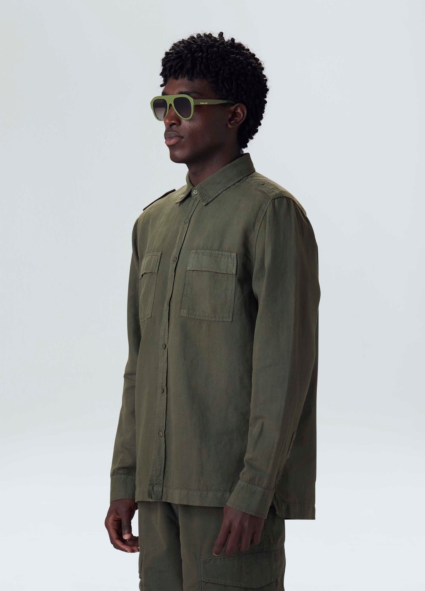 Camisa Ml Utility Hemp Osklen