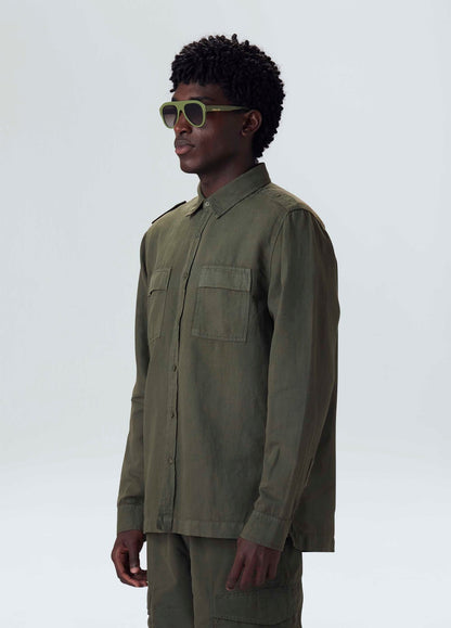 Camisa Ml Utility Hemp Osklen