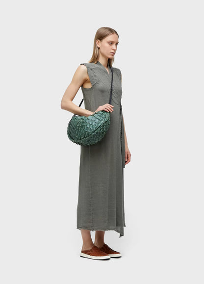 Vestido Amarração Linho Reciclado Osklen