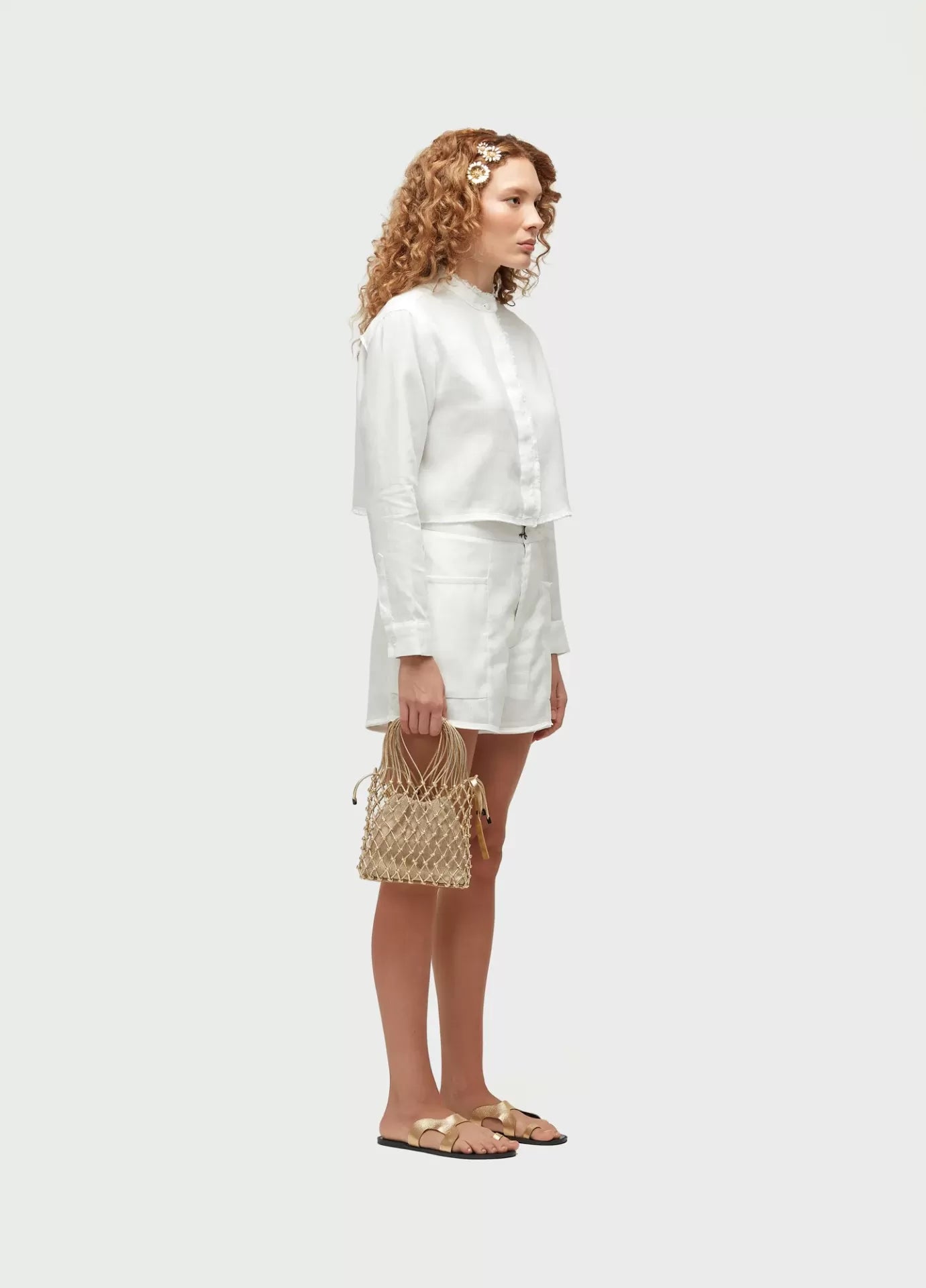 Short Desfiado Linen Osklen