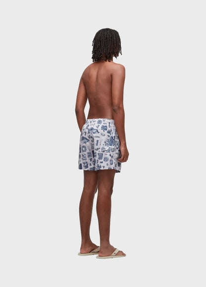 Beach Short Aquaone Flex Corais Osklen