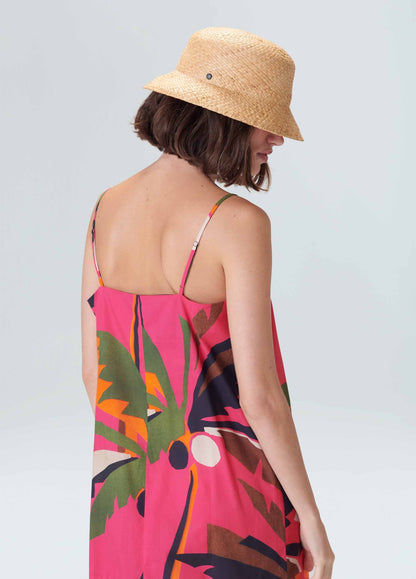 Vestido Coqueiro Cut Midi Osklen