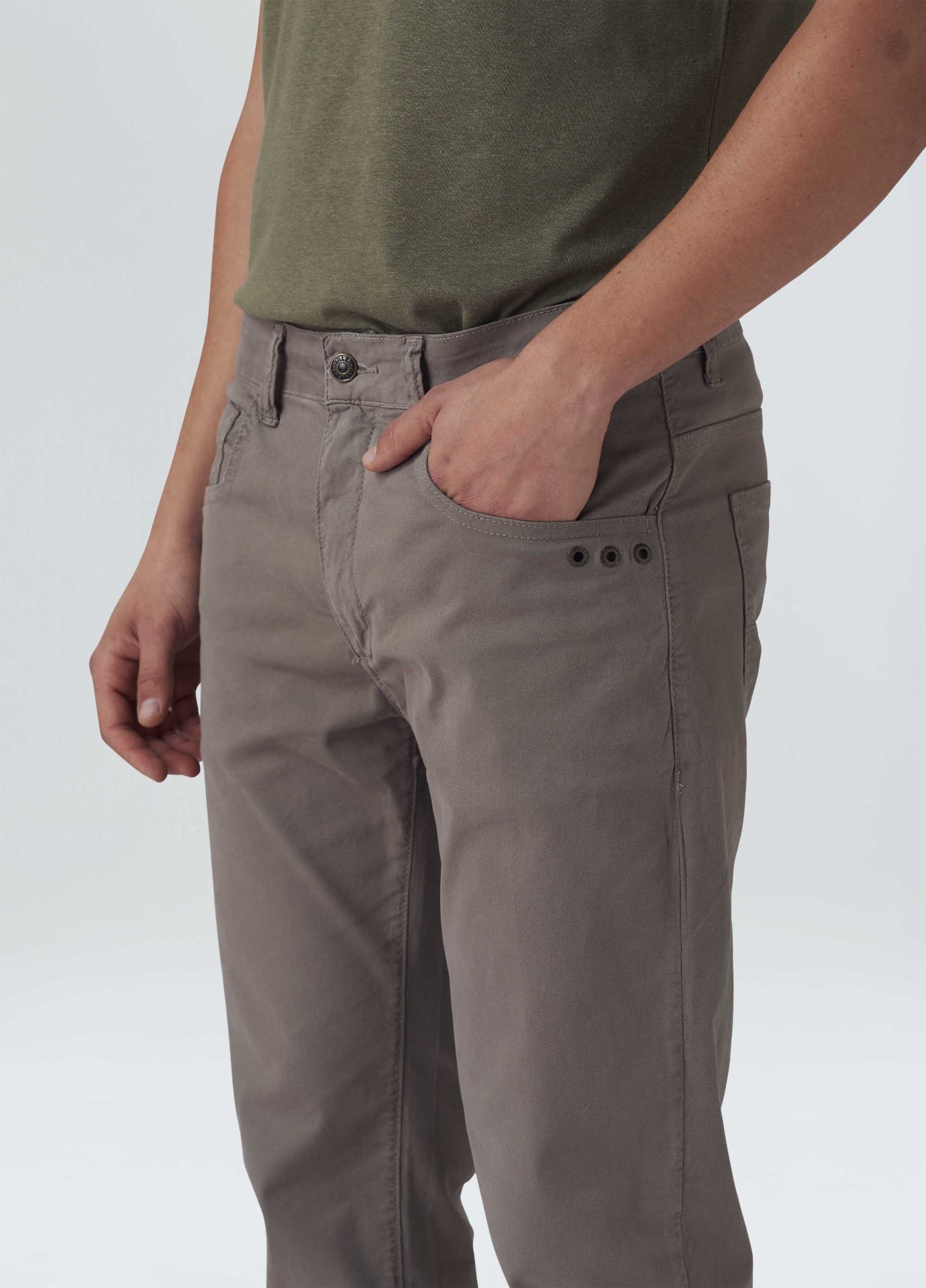 Calca 5 Pockets Color Lisa Osklen