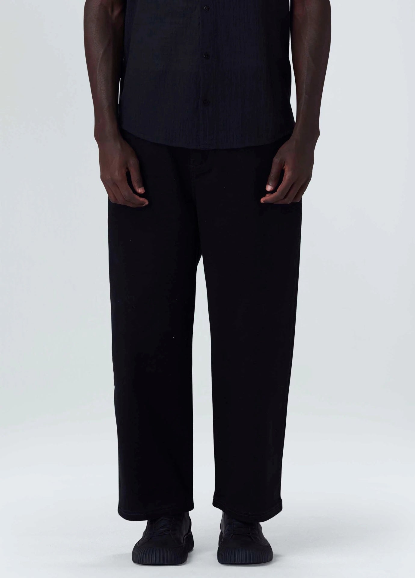 Calca Jeans Arpoador Black Osklen