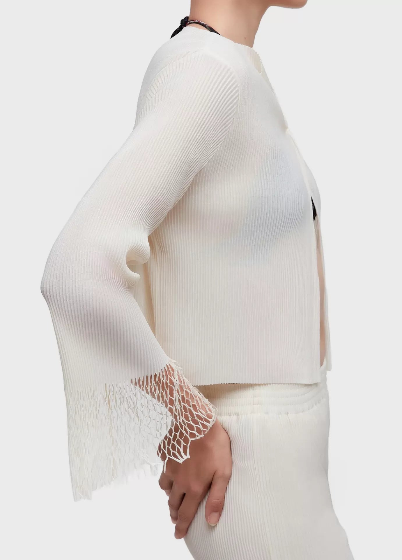 Cardigan Plisse Osklen