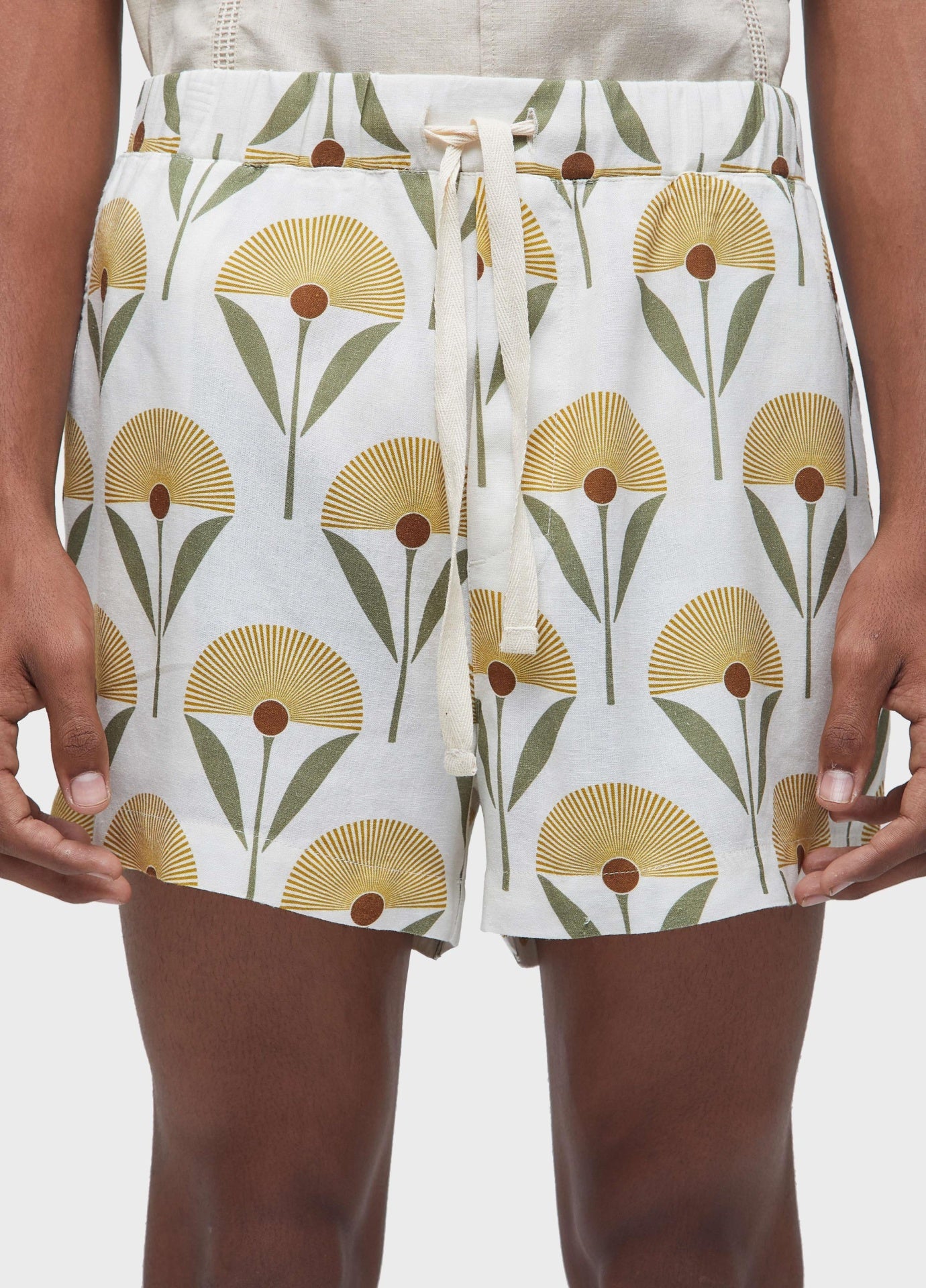 Bermuda Pj Sunflower Color Osklen