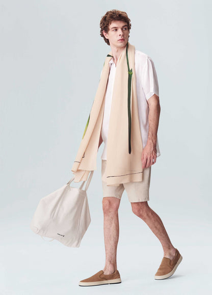 Bermuda Masculina Osklen Alfaiataria Basic Linen