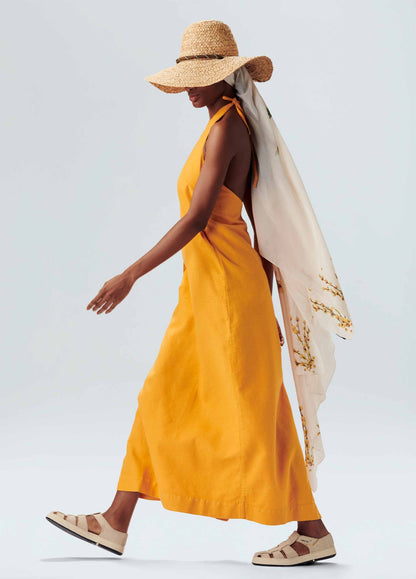 Vestido Transpassado Long Osklen