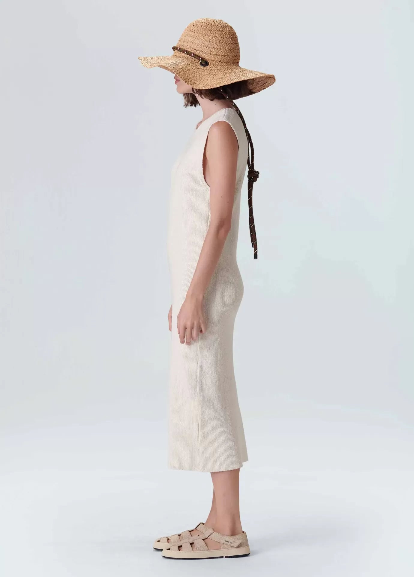 Vestido Midi Tricot Reciclado Osklen