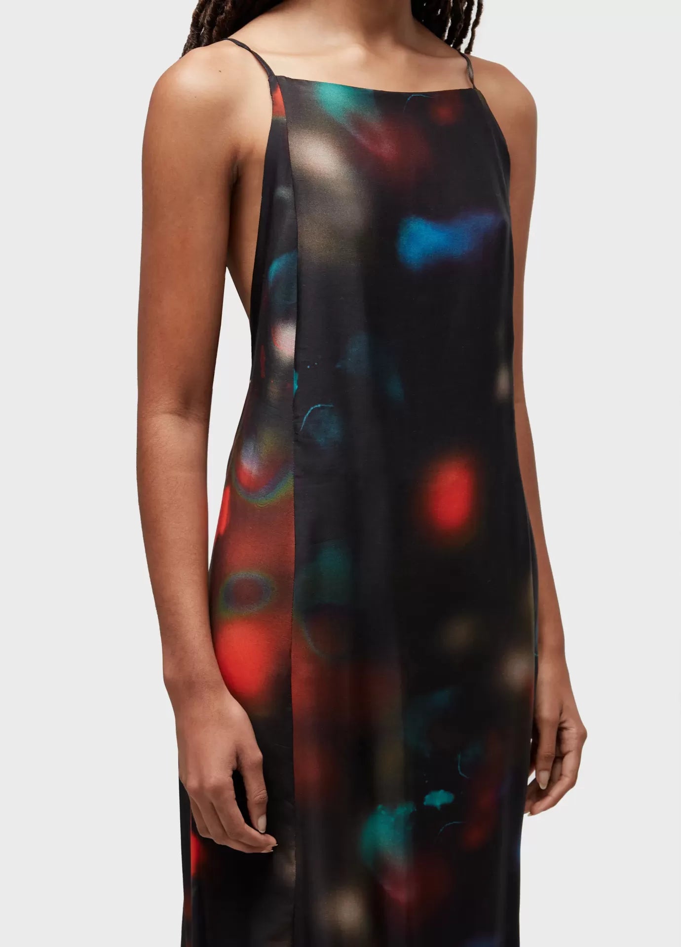 Vestido Baloon Rose Blur Osklen