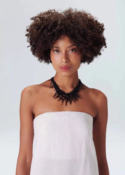 Vestido Tomara Que Caia Longo Osklen
