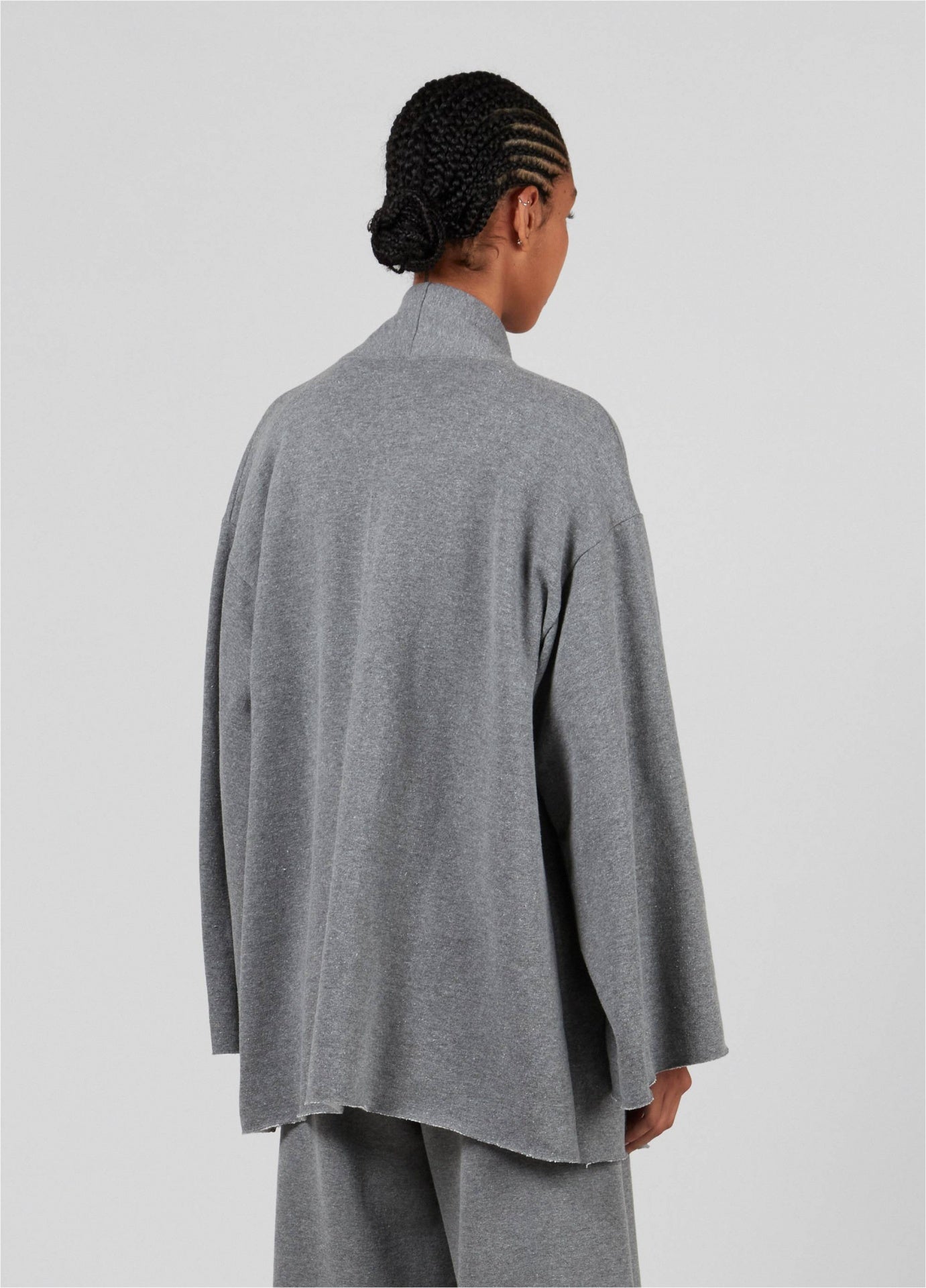 Cardigan Fem Moletom E-basics