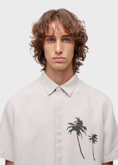 Camisa Linen Coqueiros Osklen