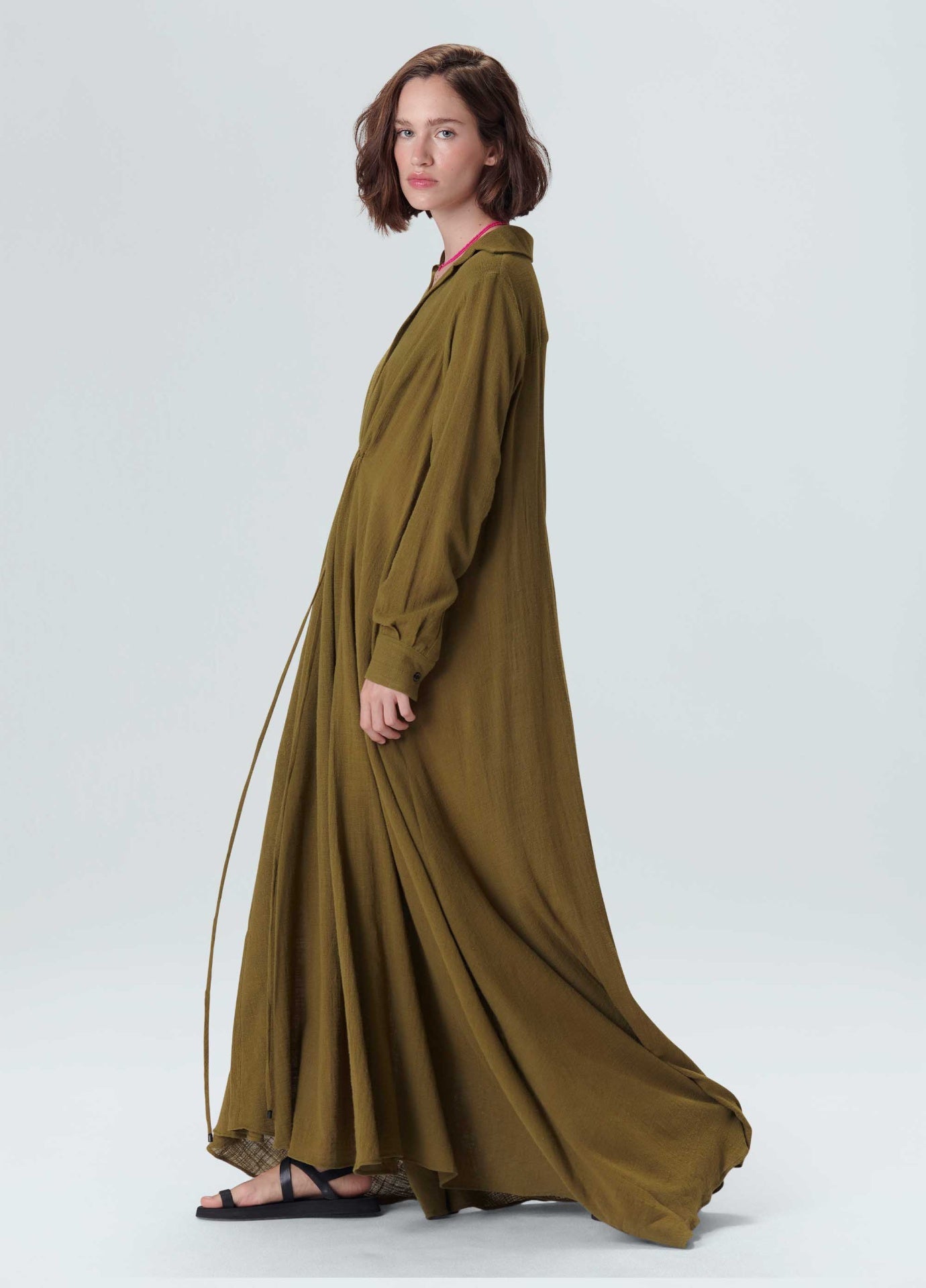Vestido Chemise Longo Osklen