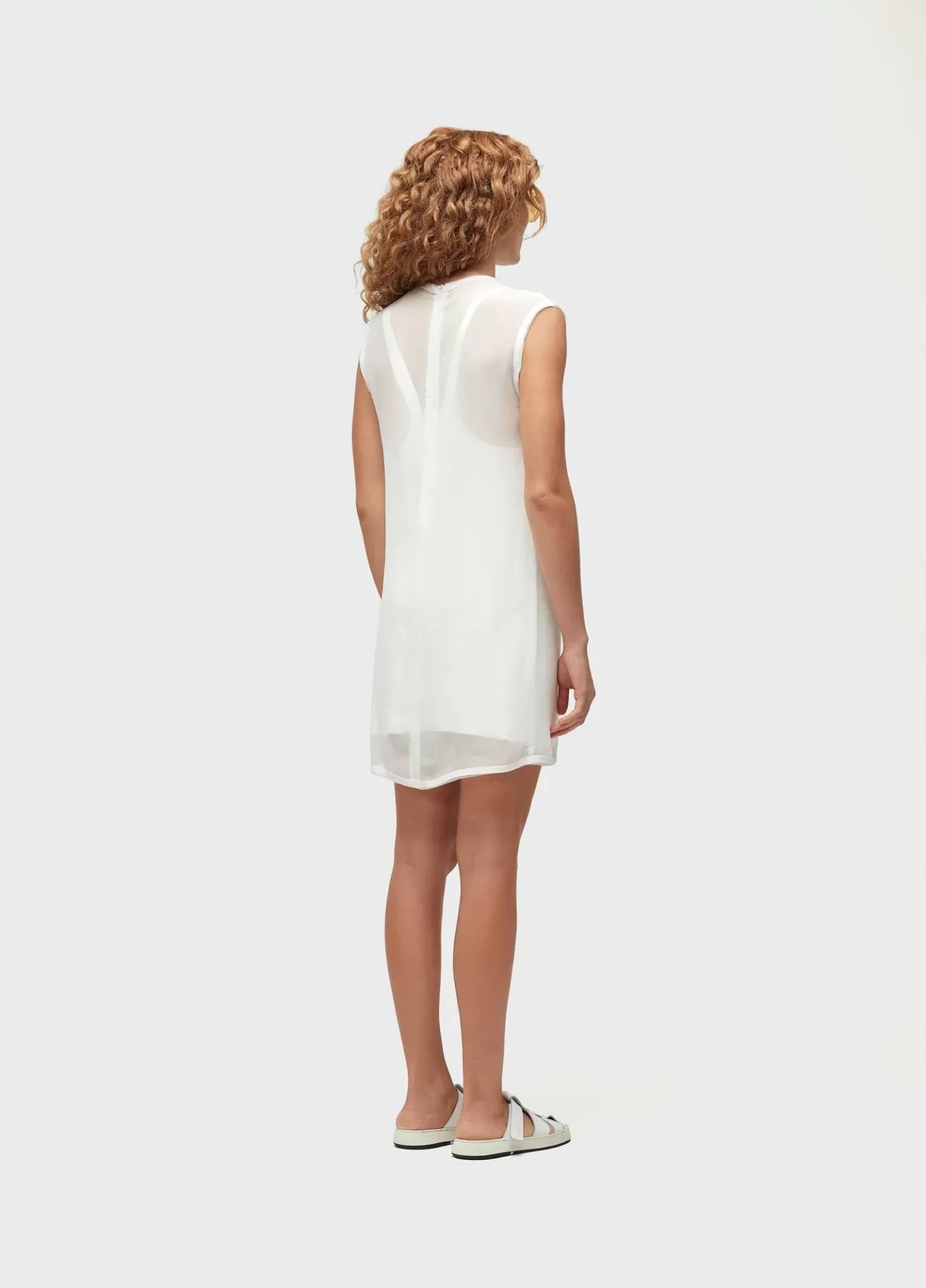 Vestido Curto Desfiado Ggt Osklen