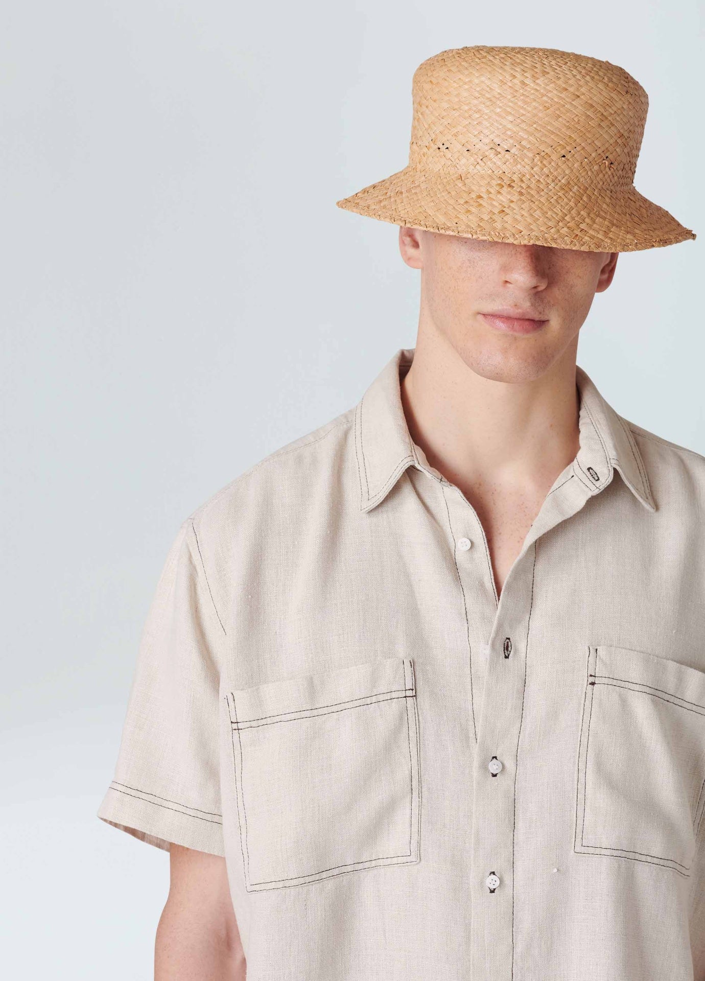 Camisa MC Contrast Line Osklen