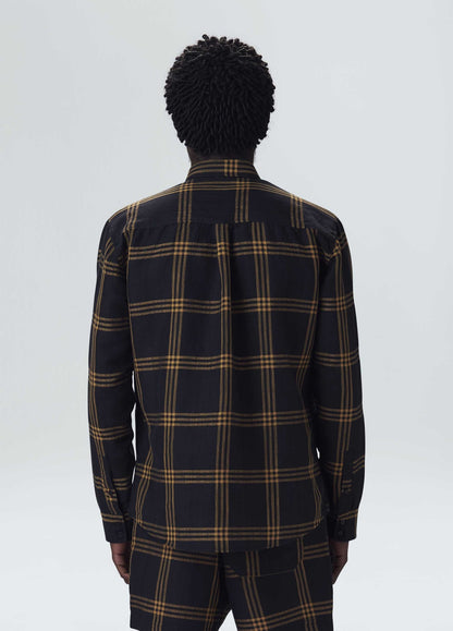 Camisa Flannel Plaid Ml Osklen