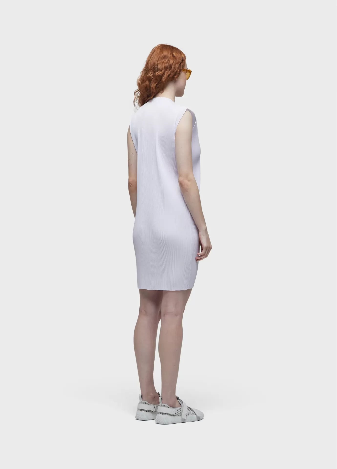 Vestido Plissado Curto Osklen