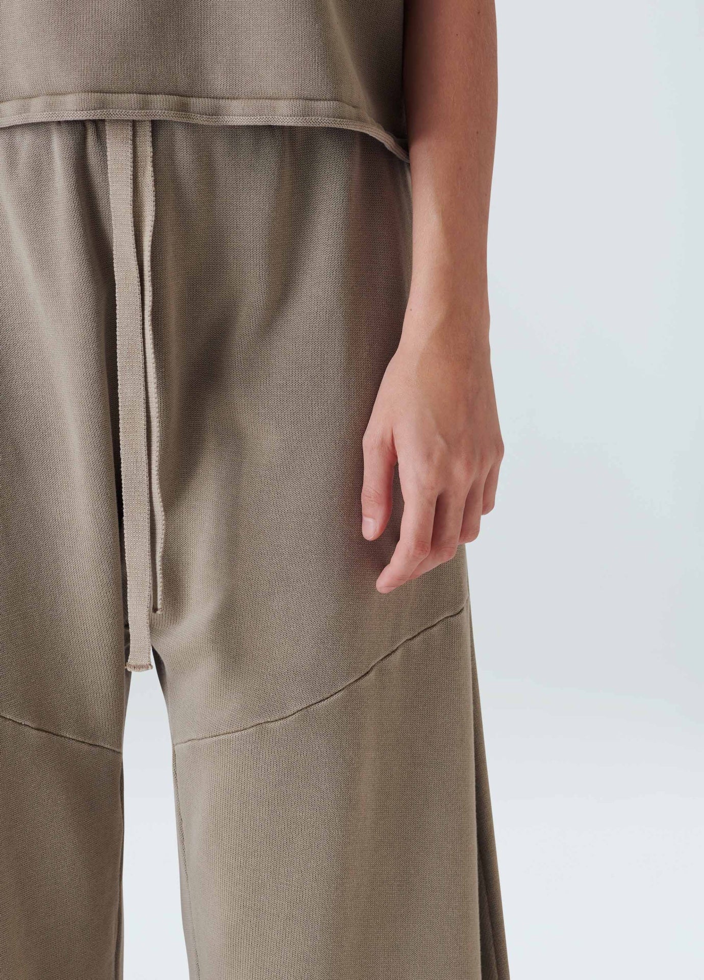 Calcas Midi Tricot Marmorizado Osklen