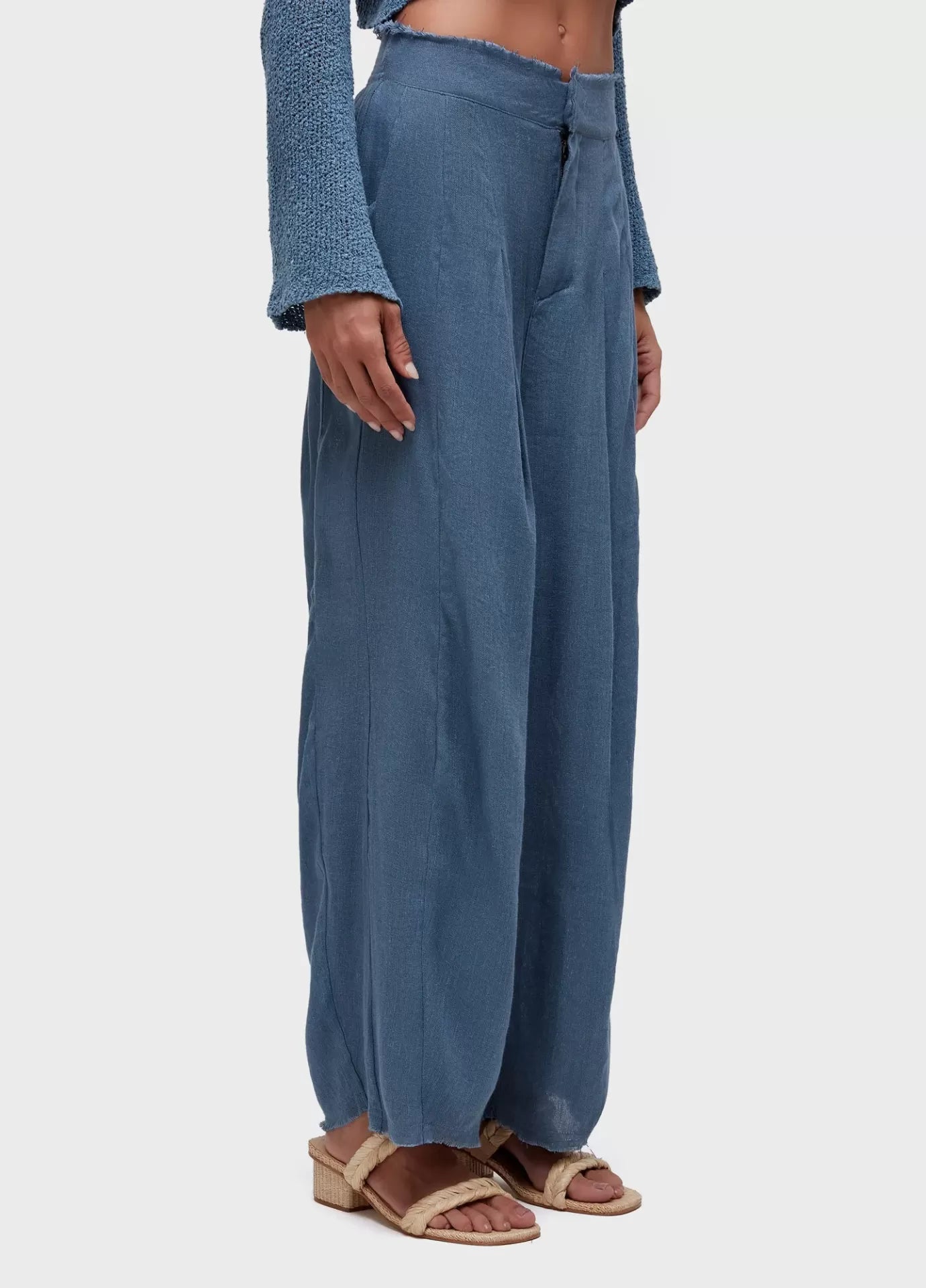 Calça Pregas Linho Reciclado Osklen