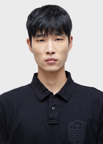 Camisa Polo Stone Black Osklen