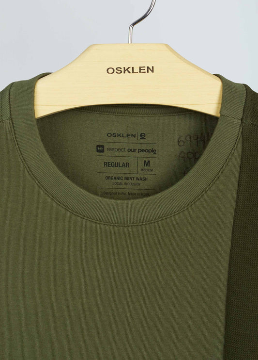 T-shirt Mix Assimetrica Osklen