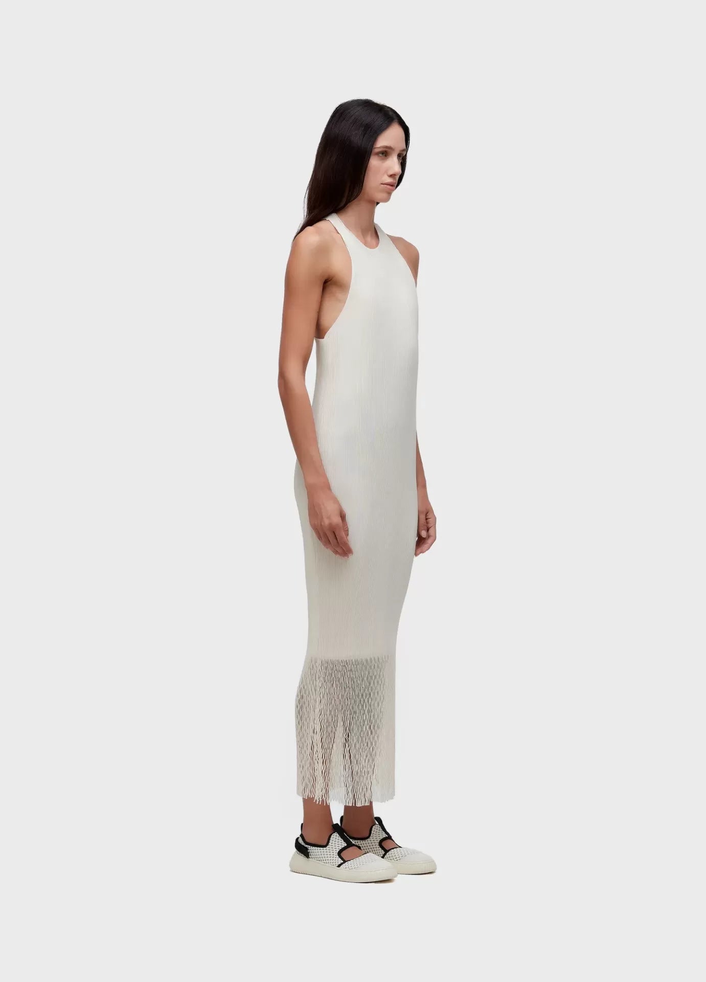 Vestido Nadador Plisse Osklen