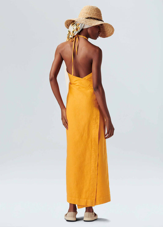 Vestido Transpassado Long Osklen