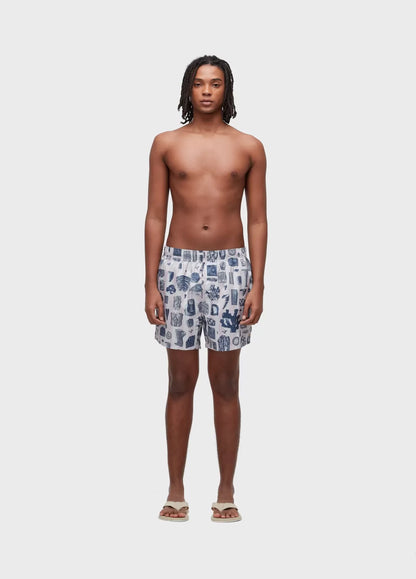 Beach Short Aquaone Flex Corais Osklen