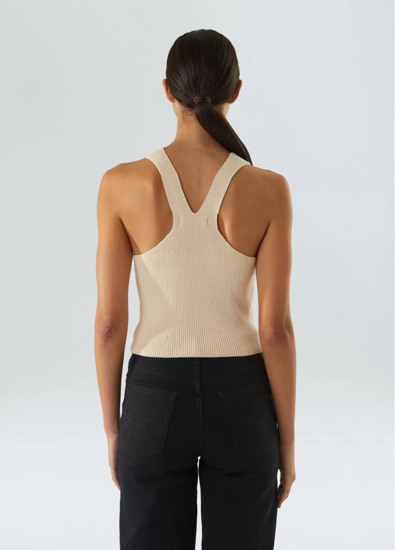Top Nadador Tricot Rib Osklen